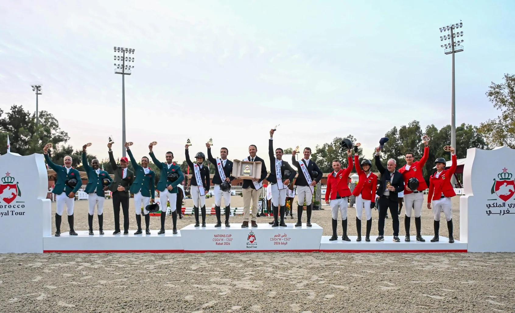 Coupe des nations Rabat 2026 – podium, victoire de la France