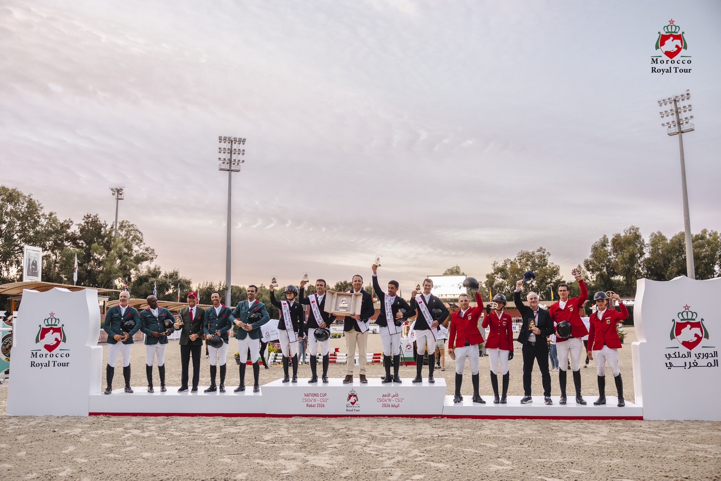 France wins the CSIO4*-W Nations Cup, Rabat 2026